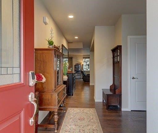 Enter into a well laid out contemporary floor plan.