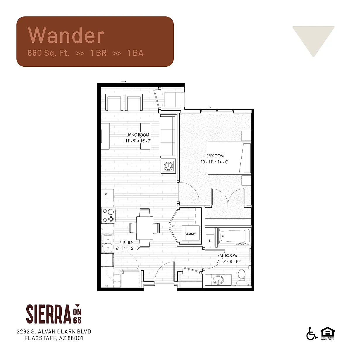 Floor plan Wander