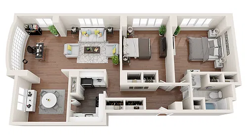 Floor plan The Easton