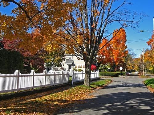 View from down Fair Oaks Park