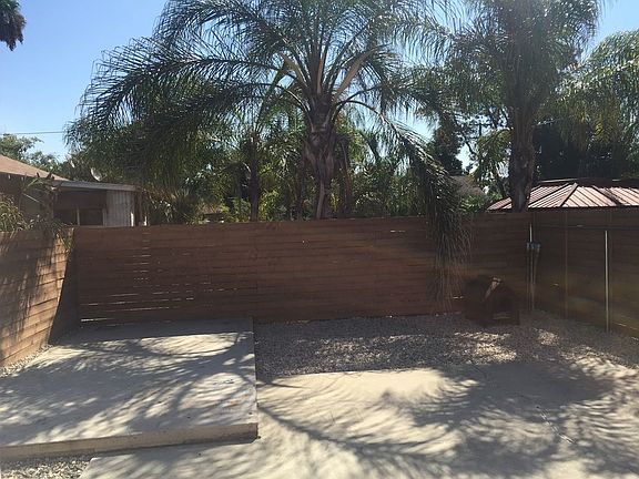 Large private yard