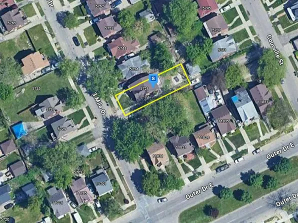 5728 Three Mile Dr, Detroit, MI 48224