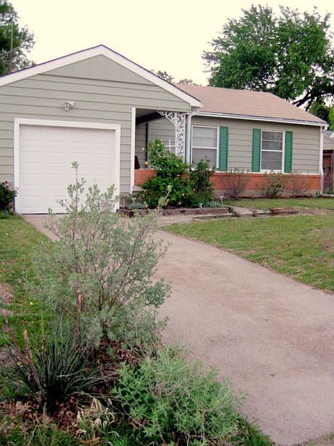 great plantings, new exterior paint