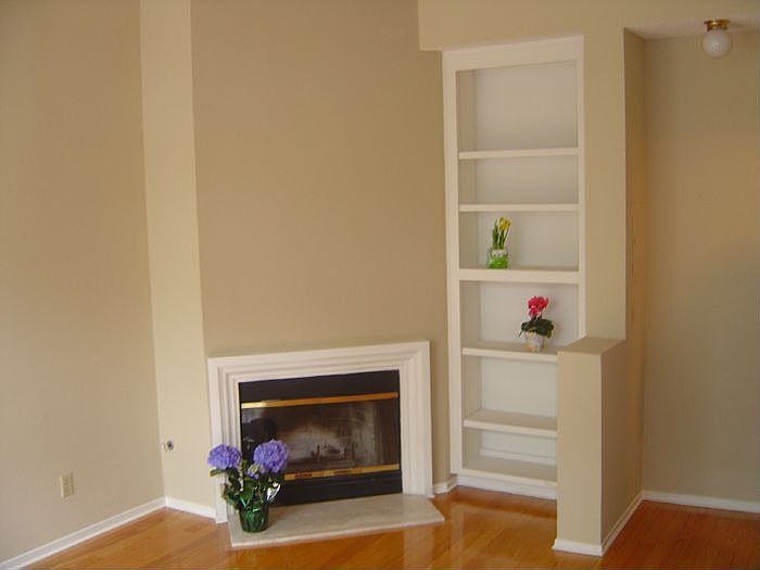 Livingroom w/woodburning fireplace