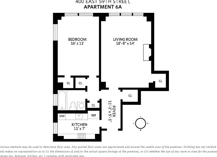 1st image of 400 E 59th St APT 6A