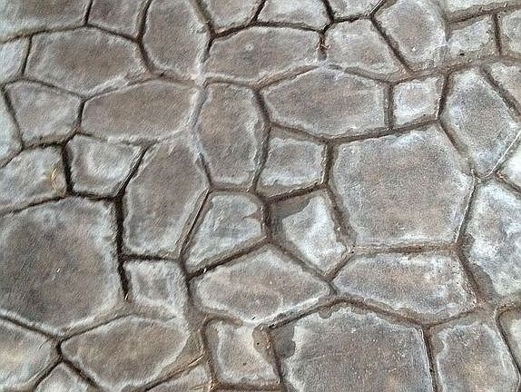 back porch stone stamping