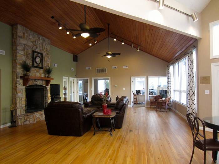 Renovated clubhouse