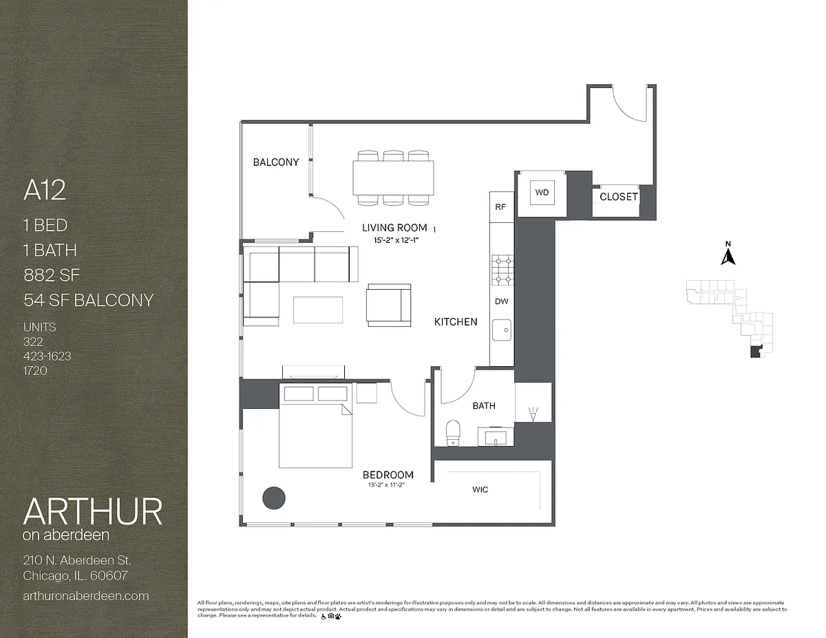 Floor plan A12