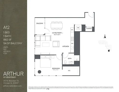 Floor plan A12