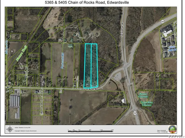 5405 Chain Of Rocks Rd, Edwardsville, IL 62025