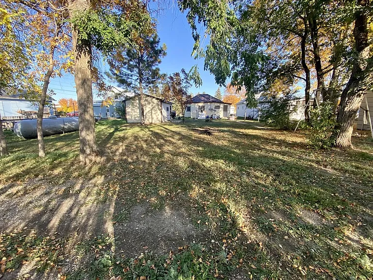 huge backyard