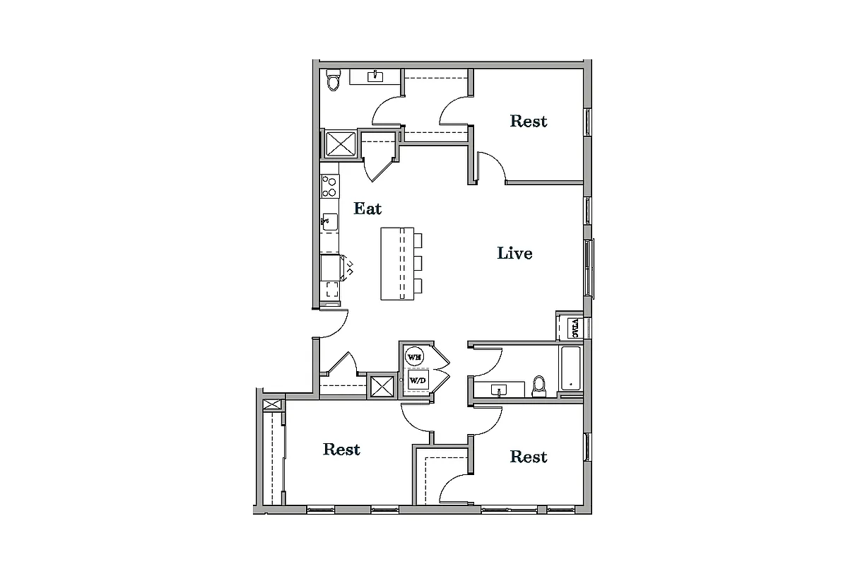 Floor plan E2