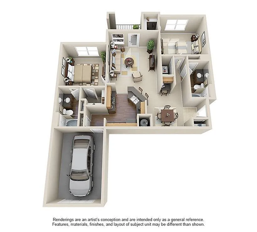 Floor plan B1G