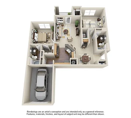 Floor plan B1G