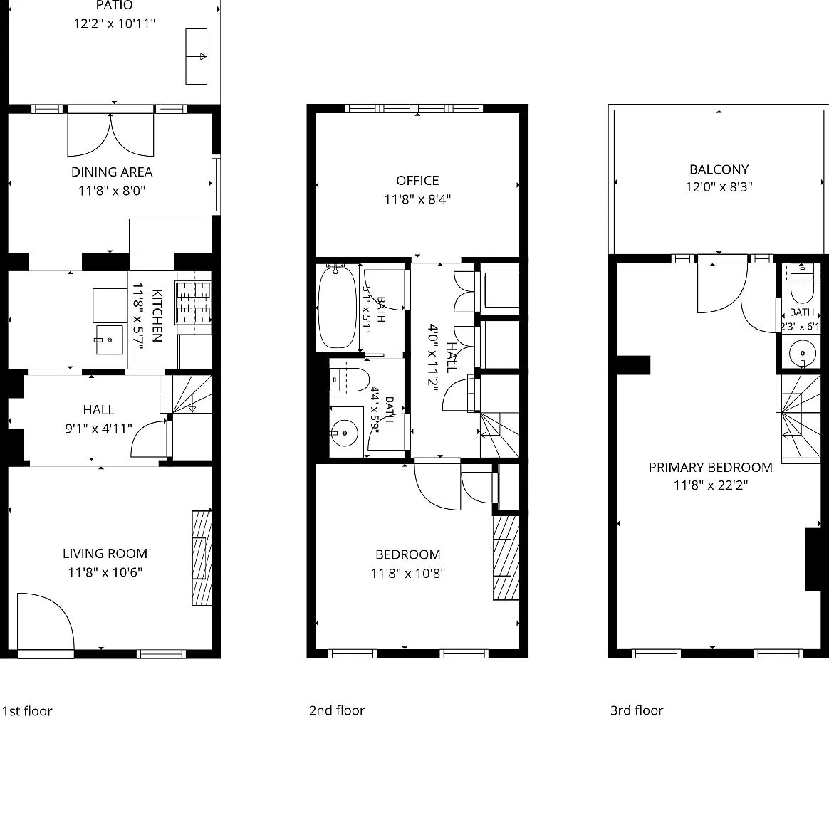 3 bed, 1.5 bath, 926 sqft, $2,350 — Photo 2