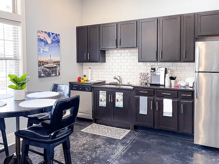 Fully Equipped Kitchen in Clubhouse