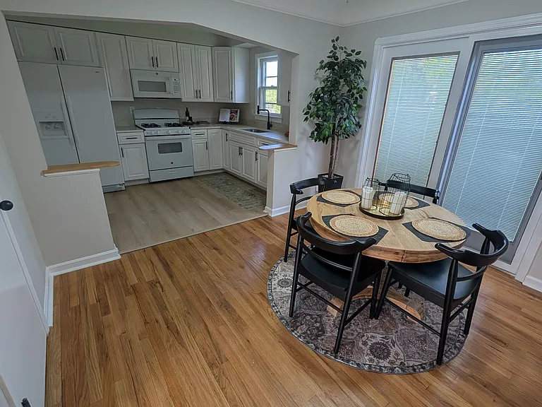 Open concept from the kitchen to the formal dining