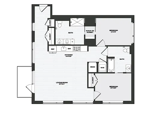 Floor plan B8