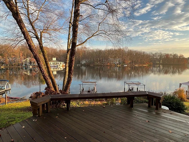 View from the lower deck