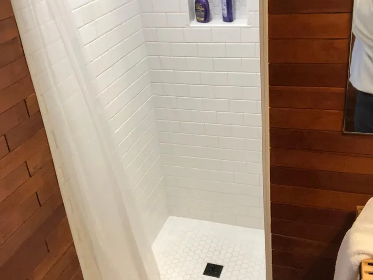 shower in the bathroom #1
