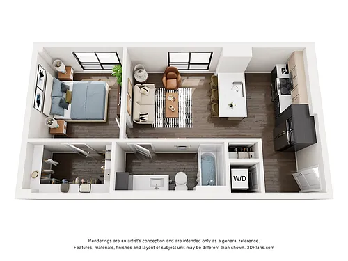 Floor plan Thoreau