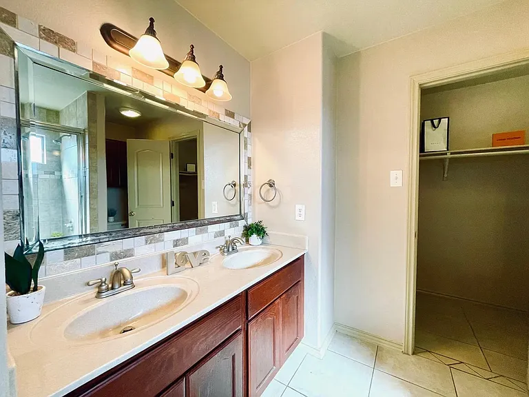 Master bathroom