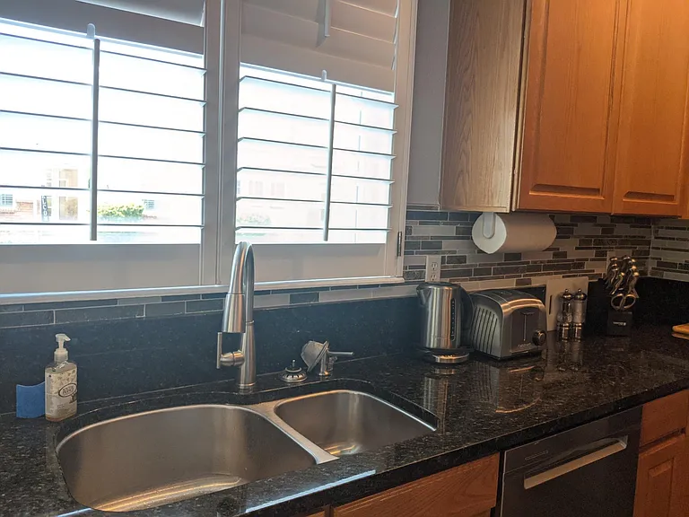 Updated SS Kitchen double sink and Faucet