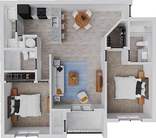 Floor plan The Riviera