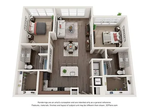 Floor plan B1