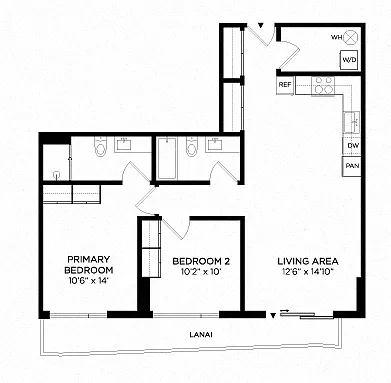 Floor plan 2C
