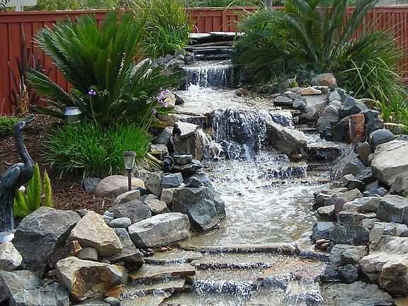 Waterfall & Pond