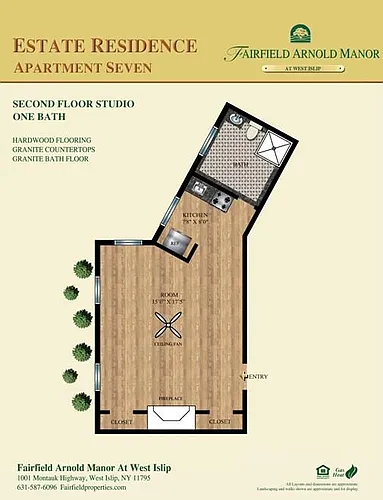 Floor plan Estate Residence Suite Seven