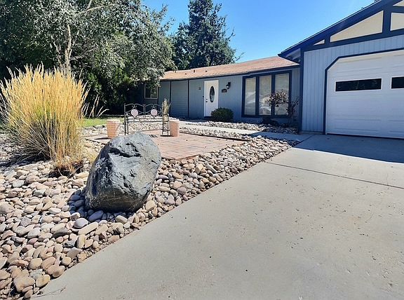Front exterior before fresh paint