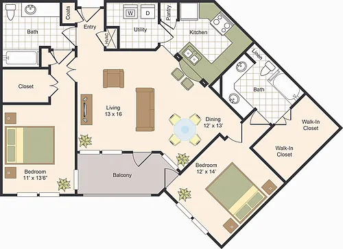 Floor plan E