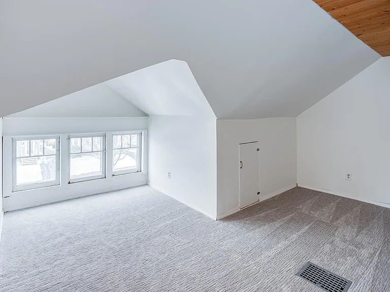 Finished attic
