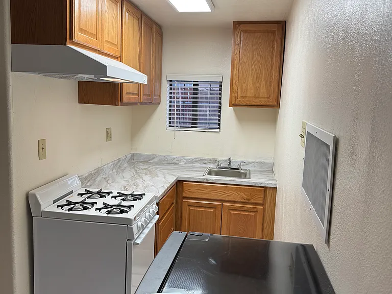 Kitchen from living space