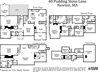 22 Puddingstone Ln, Newton Center, MA 02459