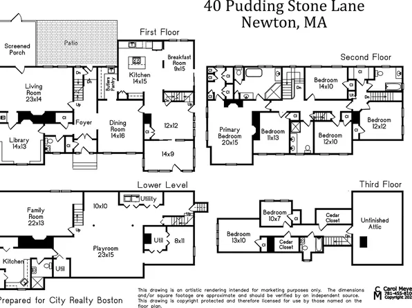 22 Puddingstone Ln, Newton Center, MA 02459