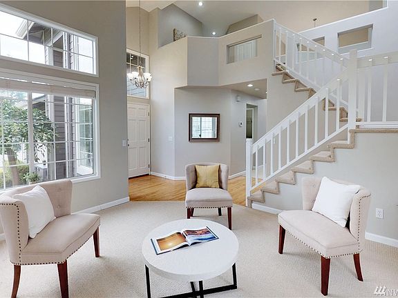 View from the formal living room. The entire interior has just been freshly painted just for you.