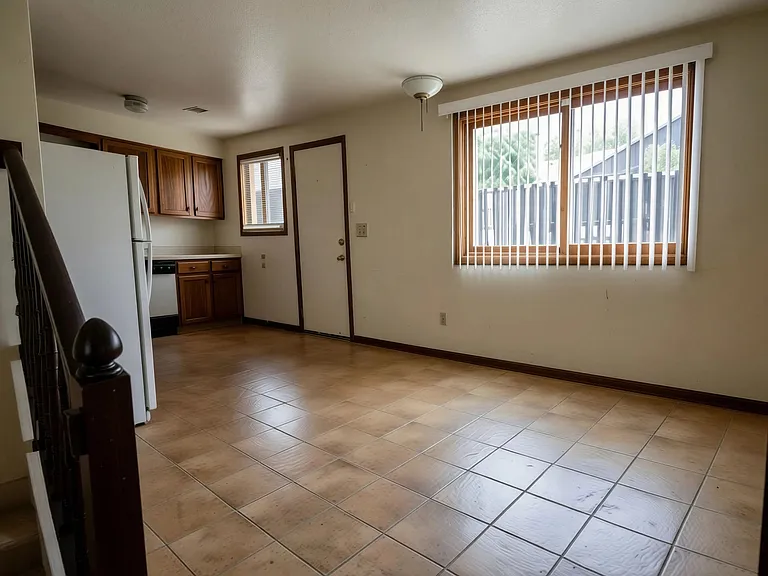 Unit #3 Kitchen & Dining Area