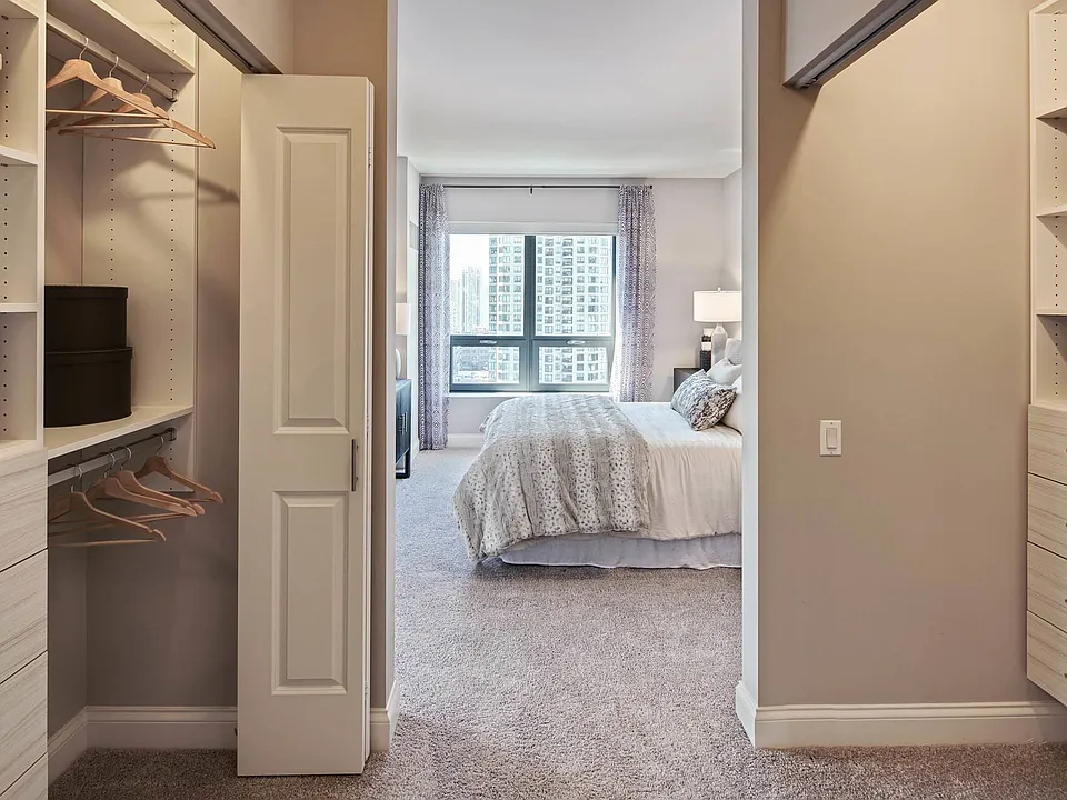 RiverNorth_interior_closet bedroom