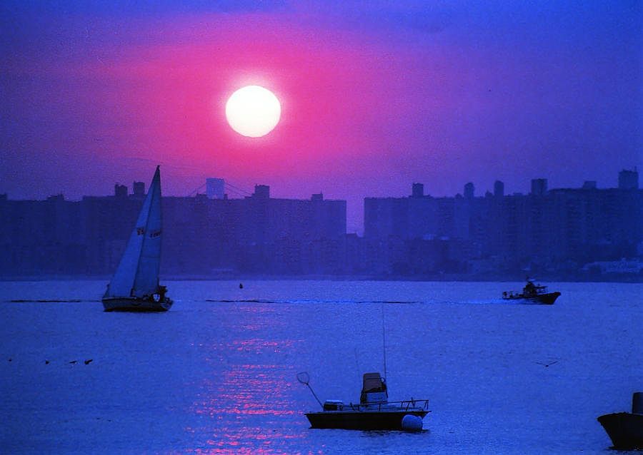Gorgeous NYC view sunsets