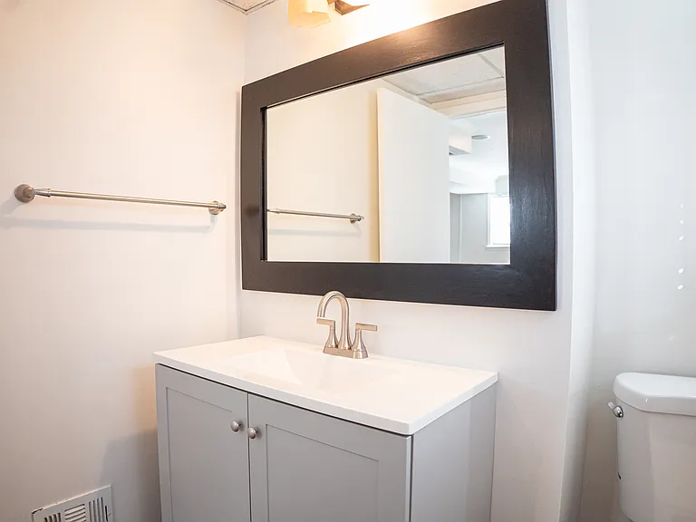 downstairs half bath