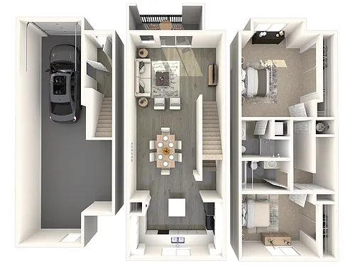 Floor plan B1 Renovated