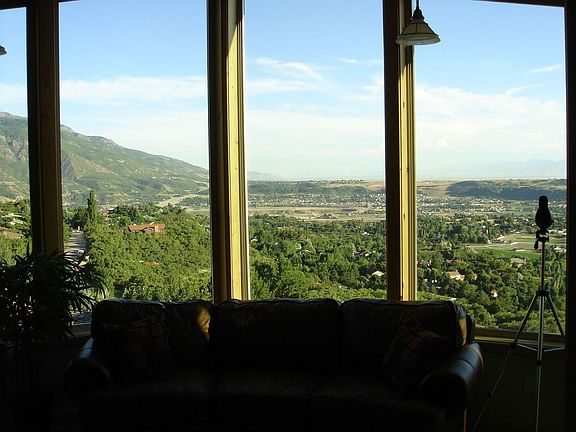 Partial view from main house