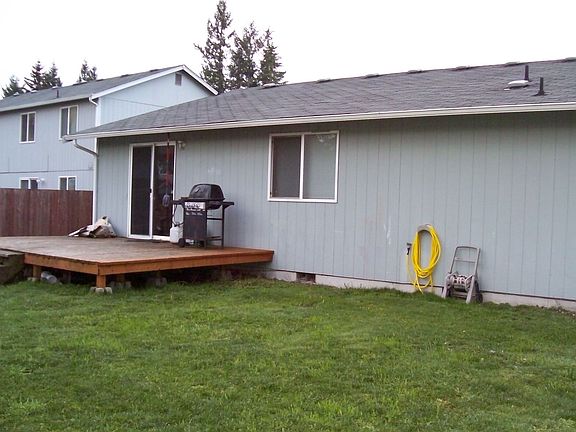 Back yard area