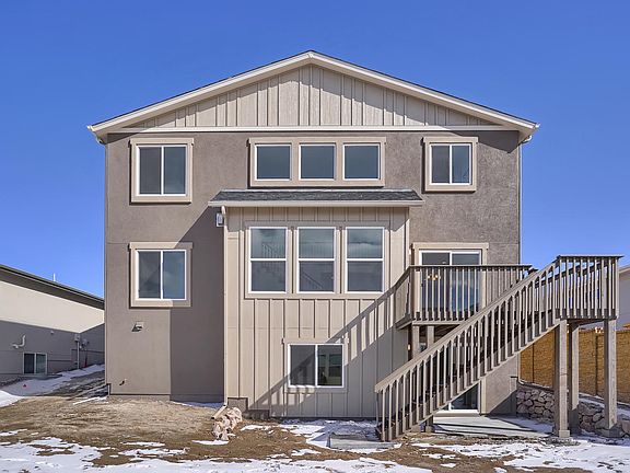 Rear Walk-out Photo representing home to be built and may demonstrate optional features