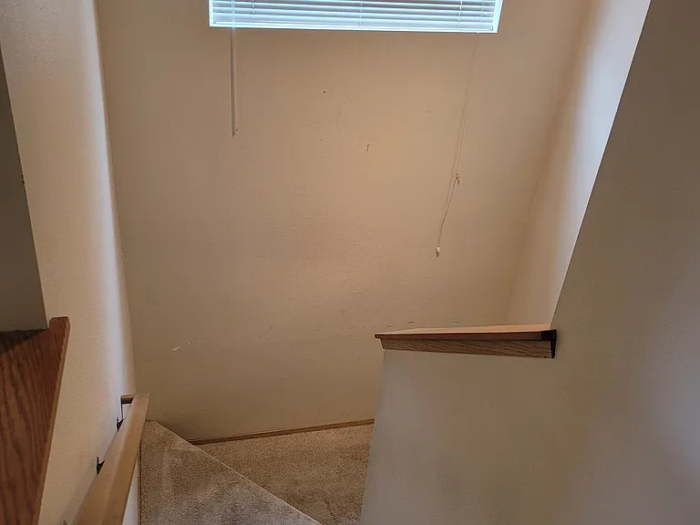 View of stairs leading to lower level
