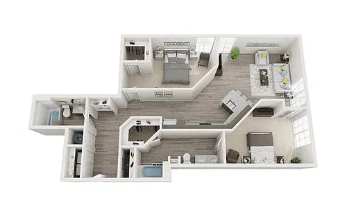 Floor plan B3