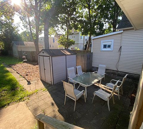 patio area backyard